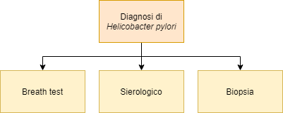 Helicobacter pylori diagnosi
